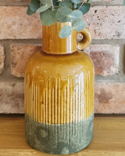 Mustard Dried Vase