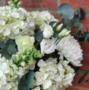 Fresh Whites Luxury Vase, Mother's Day